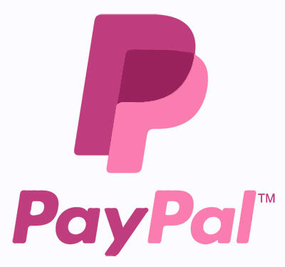 Pink PayPal logo